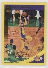 2018-19 Panini Donruss Yellow Flood Kyle Kuzma #84 0o0