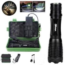 800Yards Infrared IR LED Predator Hunting Light Night Vision Torch Kit