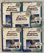 5 Packs 100 PAGES Thompson Products Magnetic Page Photo Refills RF2258/RF0042