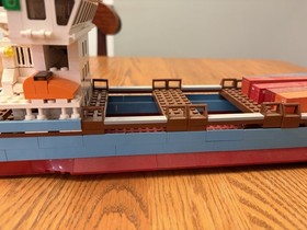 LEGO Sculptures: Maersk Line Sealand Container Ship- As Found
