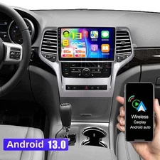 8+128GB Android 13 For 2011-13 Jeep Grand Cherokee Car Radio Stereo Carplay GPS