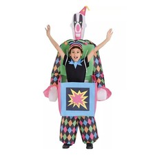 Jack In The Box Child Costume Medium 8-10