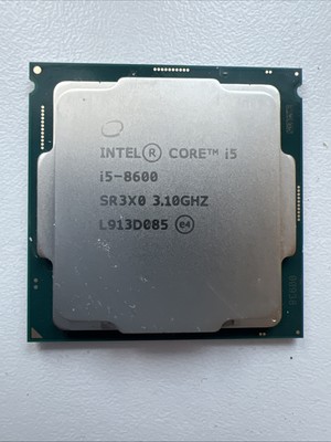 Intel Core i5 8600 CPU Prozessor Hexa Core 3,1 GHz(bis zu 4.40 GHz) 65W