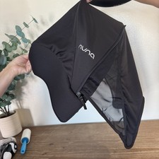 Nuna Pipa Lite LX Infant Seat Canopy Visor Shade MISSING WIRE FRAME ROD Black