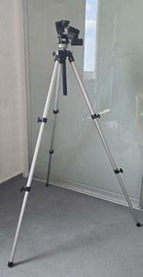 Manfrotto Stativ 190er Reihe inkl. Stativkopf 141 RC + Fluidneiger #200