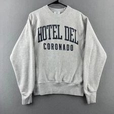 Hotel Del Coronado Sweatshirt Mens Small Champion Reverse Weave Crewneck