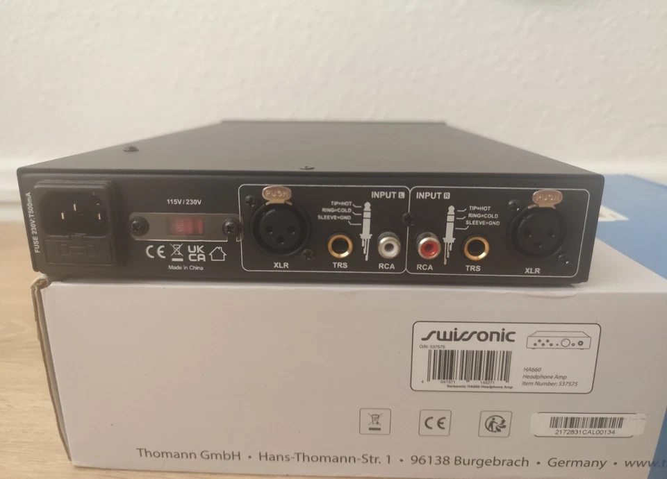 Swissonic HA660 Kopfhörerverstärker - Bild 2 von 4