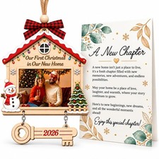New Home Ornament 2026 First Home Ornament 2026 Christmas Tree 2026 Gosblue