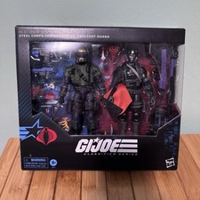 G.I. Joe Classified Series Cobra Steel Corps Commander vs Twilight Guard Hasbro