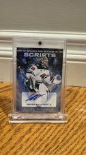 Sparkling Rookie Scripts Black Diamond Auto Jesper Wallstedt /10