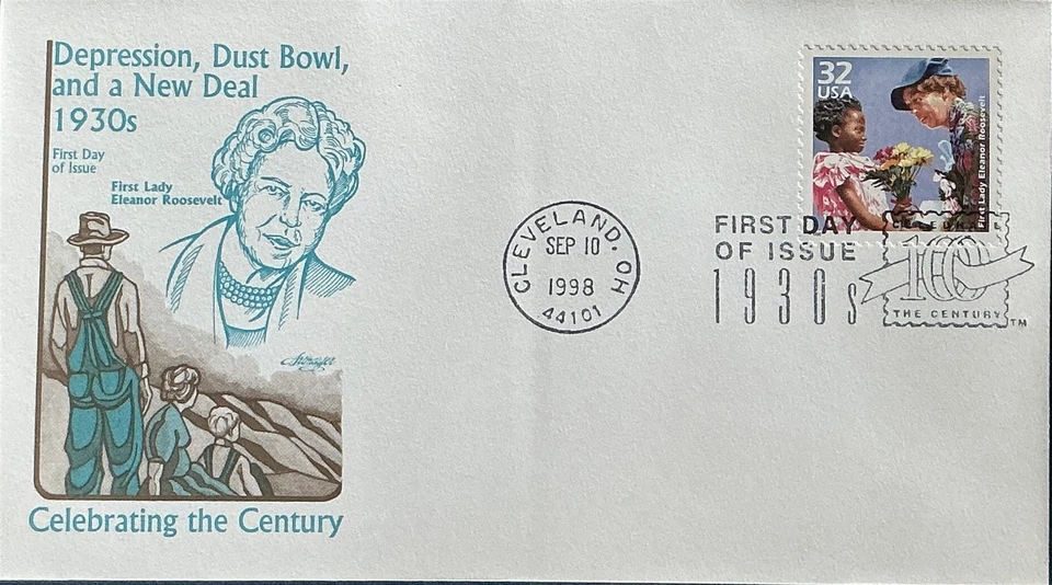 Artmaster 3185 CTC 1930 Eleanor Roosevelt - Image 1 of 1