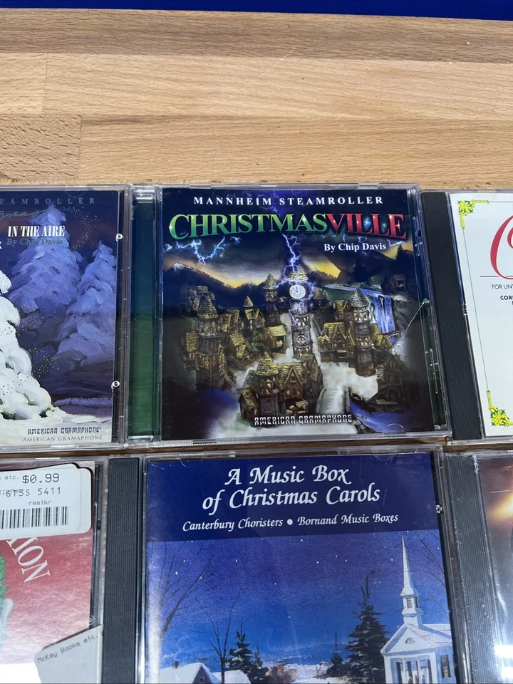 Christmas CD Music Lot Of 15 CDs, Disney, Mannheim Steamroller, Classics Foto 4 de 4