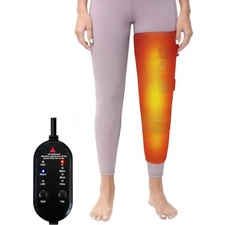 Long Leg Heating Pad Electric Heated Warm Wrap for Thigh Knee Calf Pain Relief