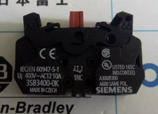 1pcs SIEMENS button accessory contact 3SB3400-0K