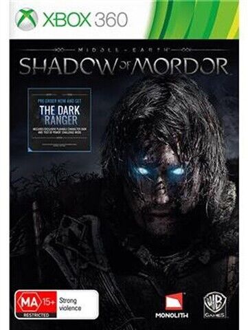 Middle-Earth: Shadow Of Mordor PAL Xbox 360 Video Game Free Post