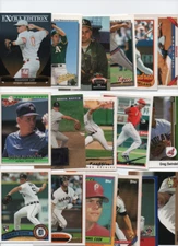 TEXAS LONGHORNS BASEBALL 50 CARD LOT BELT, COOK, KNEBEL, LOY, MORELAND, WORKMAN…