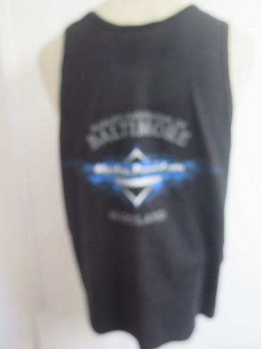 Vintage Harley Davidson Baltimore, MD Crew Neck Vest Singlet L 42-44" Euro 52-54 - Picture 2 of 6