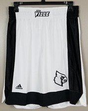 ADIDAS LOUISVILLE CARDINALS BASKETBALL ALI TRIBUTE GAME SHORTS RARE (SIZE XL +4)