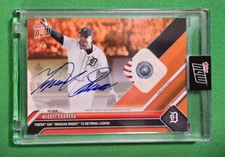 Miguel Cabrera Auto 2023 Topps Now 952D Final Game Auto Relic - Orange /5