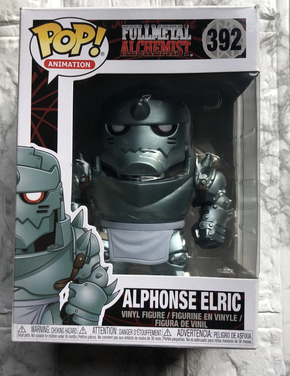 Funko Pop 2018 Fullmetal Alchemist Alphonse Elric 392 Soon To Be Vaulted