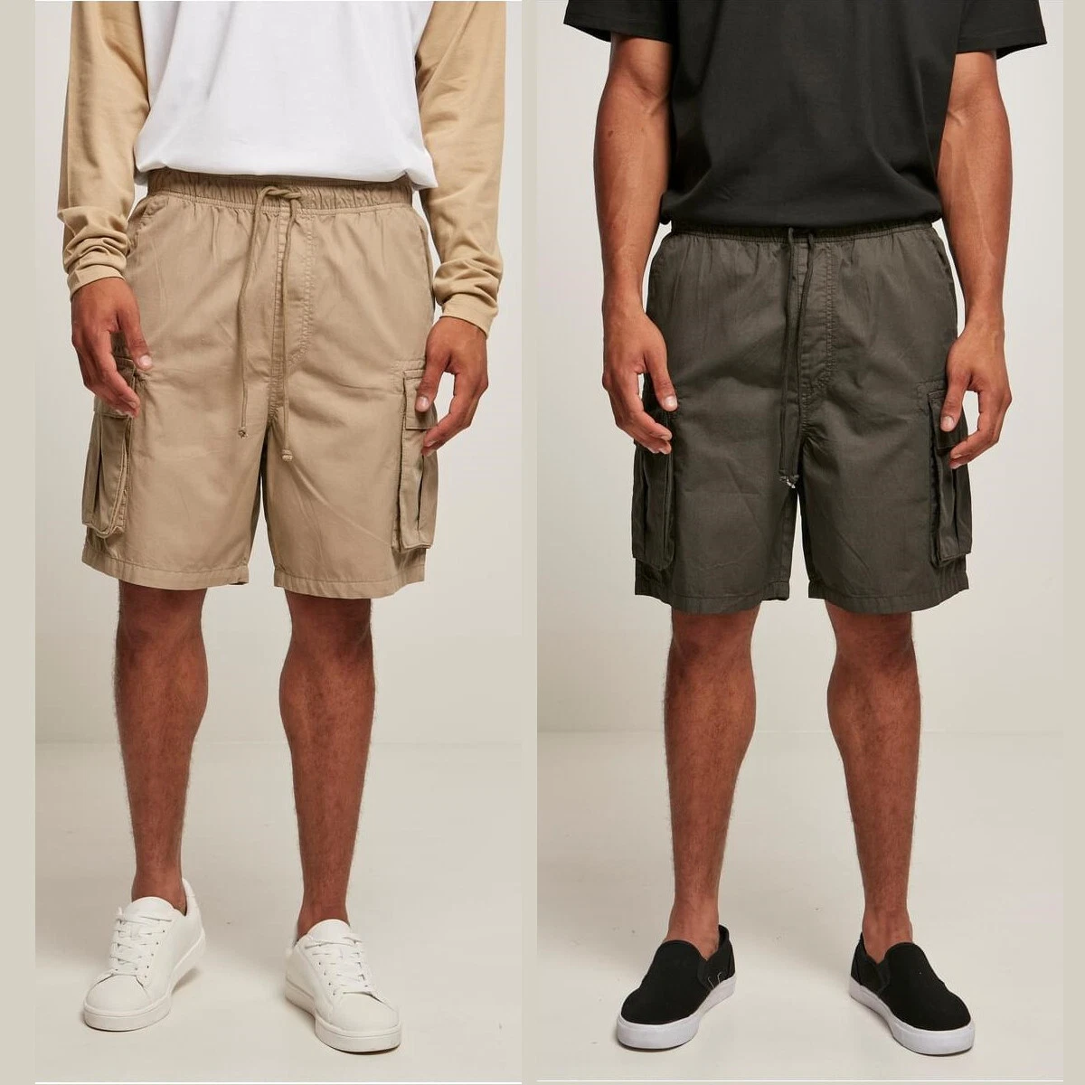 Urban Classics Short Cargo Shorts Pants Cargo Pockets 100% Cotton