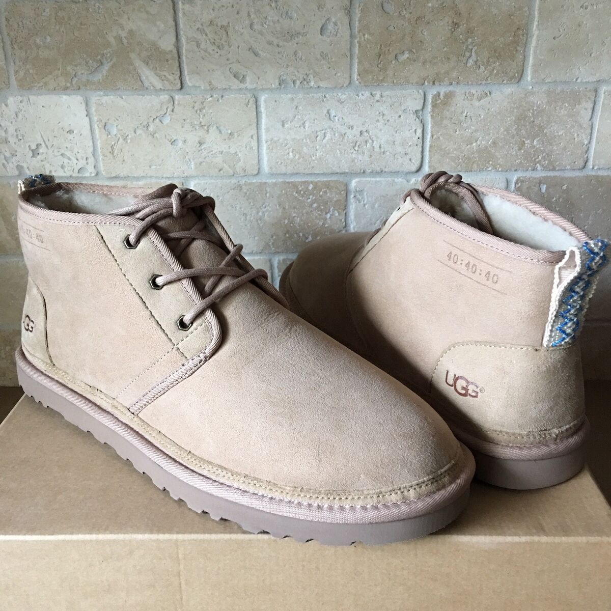 UGG Neumel 40:40:40 Anniversary Limited Edition Sand Suede UGG Neumel 40:40:40 Anniversary Limited Edition Sand Suede