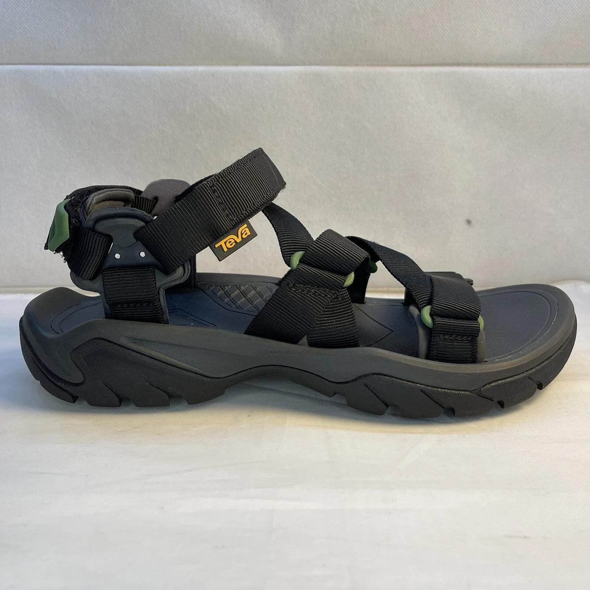 Teva Terra Fi 5 Sport Black Sandals 1099441 Men's Size 8