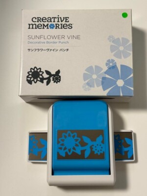 Creative Memories クラフトパンチ 5個セット Creative Memories punch SUNFLOWER VINE PUNCH Crafts Punch Paper