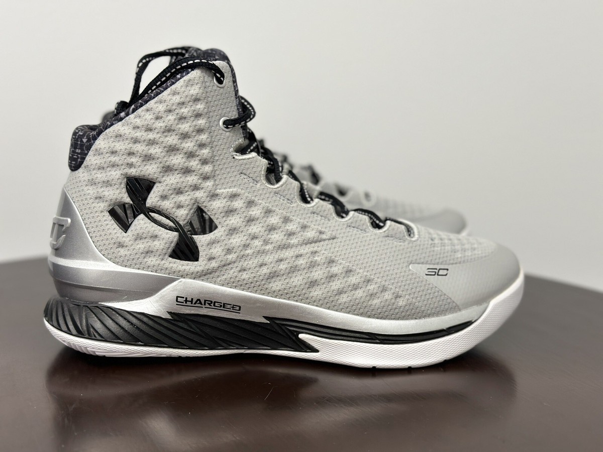 Under Armour Curry BHM Black History Month Silver Black 3026279