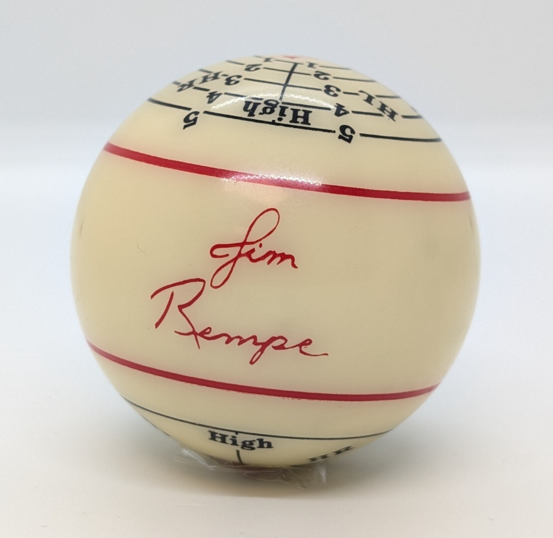 Vintage Jim Rempe JR Training Billiard Ball | eBay