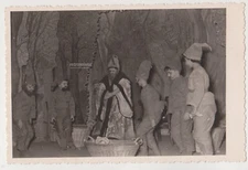 Forest Court in Session - The Wizard and His Gnome Jury Hear Mysterious Case