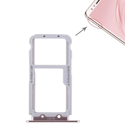 2 SIM Card Tray / Micro SD Card Tray for Huawei Nova 2s (Gold)