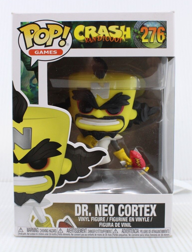 G3 Funko Pop Games Crash Bandicoot Dr Neo Cortex Vinyl Figure 276