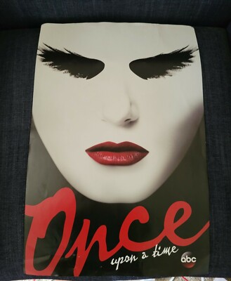 Rare ABC TV Once Upon A Time Poster Evil Queen Regina