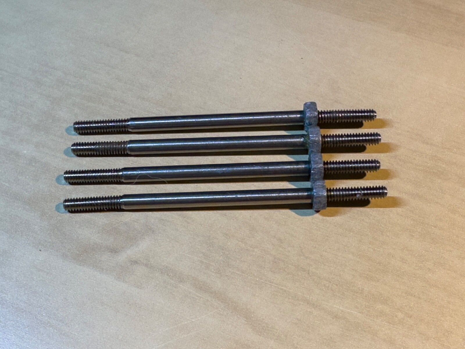 Vintage Team Associated RC10T RCPS Titanium Turnbuckles x 4 (used