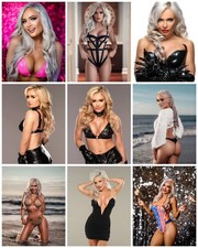 Scarlett Bordeaux WWE Wrestling 175x 6x4 Glossy Photo Collection.