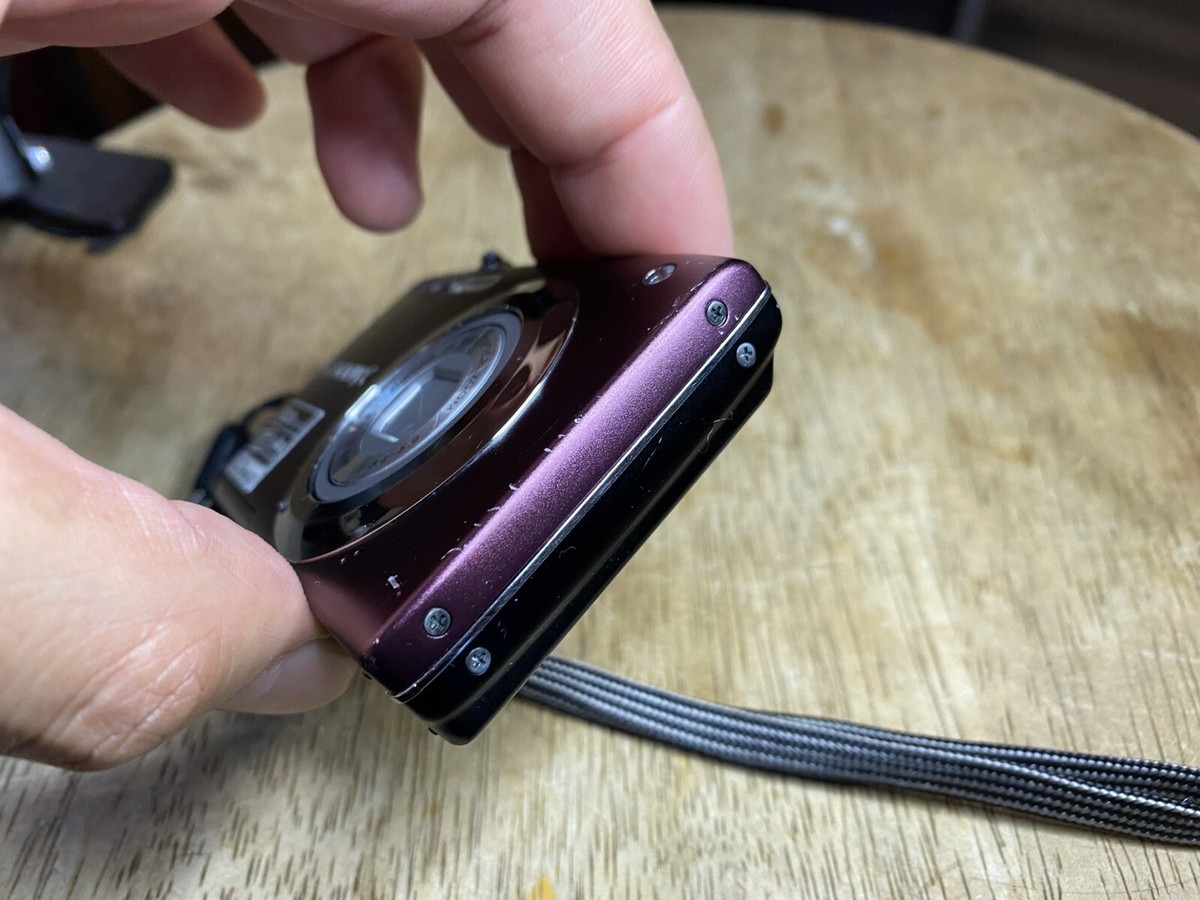 【美品】Nikon デジタルカメラ COOLPIX S3000 パープル Nikon COOLPIX S3000 12MP Digital Camera Plum Purple Tested