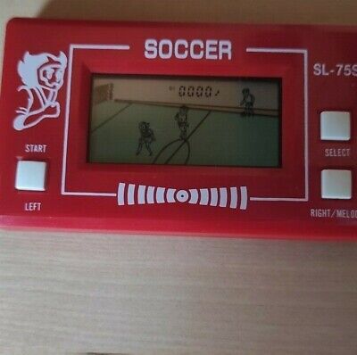 Mini Game Futebol anos 80 90 Raro Handheld Game Soccer Vintage