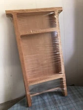 Vintage Wood Washboard Towel Rack Bathroom Decor By Woodco Texas Made 18” X 9”
