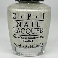 Brand New OPI Nail Polish - Solitaire textured - Full Size