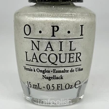 Brand New OPI Nail Polish - Solitaire (textured) - Full Size