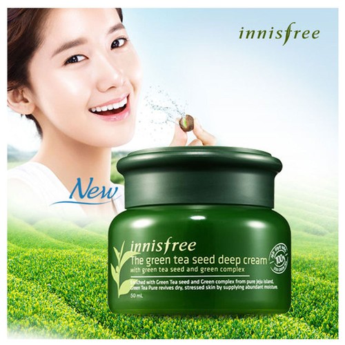 [Innisfree]The Green Tea Seed Deep Cream 50ml 1pcs or 2pcs Skin care