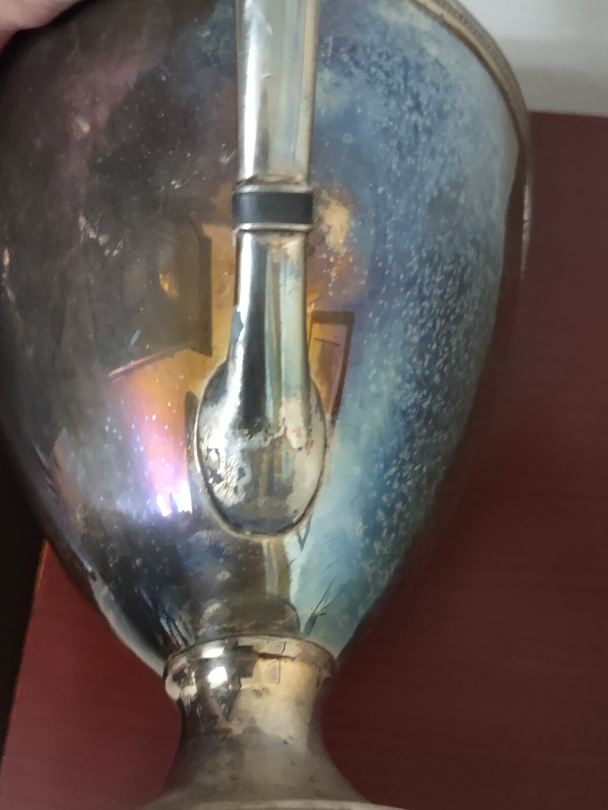 International Silver Anchor Rogers Moonbeam Silver Plate Tea Pot Model