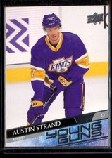 2020-21 Upper Deck Extended Young Guns Austin Strand RC _1430