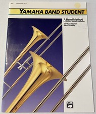 Yamaha Band Student TROMBONE Book 2 Band Method Group or Individual Instruction