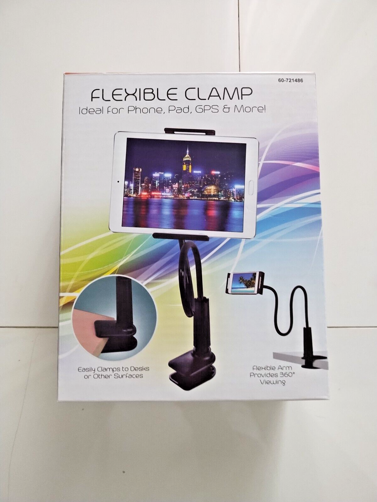Flexible Clamp Mount Holder Stand Lot of 2 New for Versatile Use