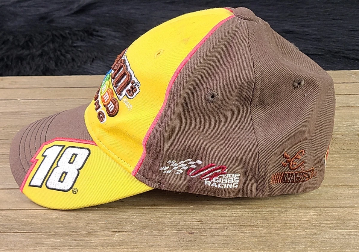 Kyle Busch Big 18 M M s Yellow Brown Sponsor One Size Relaxed