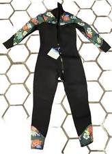 Childs Hevto Wetsuit Youth Female Neoprene Scuba Wet Suit Coral I Size XS