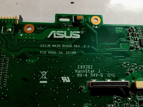 ASUS G53JW 60-N0ZMB1300-B04 Laptop Intel Motherboard - Picture 4 of 5