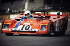 Ronnie Peterson Tim Schenken Ferrari SpA SEFAC Ferrari 312 PB 1972 Old Photo 14